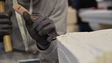 Taille de pierre sur Rocalia 2021 Taille de pierre sur Rocalia 2021